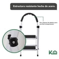 thumbnail image 4 of Escalera Tubular Plegable KingsHouse RY-M2 Acero 2 Escalones, 4 of 7
