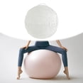 thumbnail image 1 of Cubierta de pelota de yoga Pilates, cubierta de pelotas sentadas, cubierta de pelota de estabilidad antiarañazos, cubierta de pelota de equilibrio, 55cm DYNWAVEMX Cubierta de pelota de ejercicio, 1 of 8