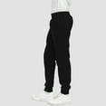 thumbnail image 7 of Linfrsh Boys Pants Fall Winter Pants Toddler Fleece Athletic Sweatpants Kids Jogger Pants Running Jogging Pants with Pockets Black Size,12-14 t, 7 of 7