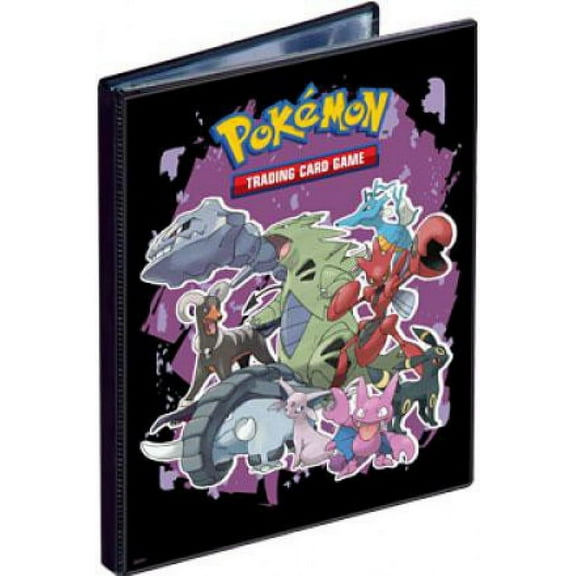 Pokemon Tyranitar & Friends 4-Pocket Binder (Purple)
