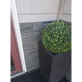 thumbnail image 6 of OTECKO 6 Pack Faux Stone Wall Panel 48 in x 13 in x 2 in Stacked Stone High Density Polyurethane Wall Siding Panels 24 sq ft, Easy Install, Interior/Exterior Iron Gray, 6 of 8