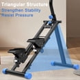 thumbnail image 6 of Stair Stepper for Home-Upgrade Vertical Climber Workout Machine for Full-Body Exercise Climber Fitness Equipment with Stable Frame Adjustable Handlebar-Blue, 6 of 12