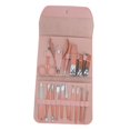 thumbnail image 1 of Juego de manicura de 16 piezas: juego de cuidado de uñas de acero inoxidable, cortaúñas profesional para uñas encarnadas, herramienta de cuidado, kit de pedicura, 1 of 5