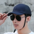 thumbnail image 3 of Workshop Breathable Baseball Hat Adults Impact Proof Safety Cap Reusable Adjustable Peaked Hats Head Protector Red, 3 of 9