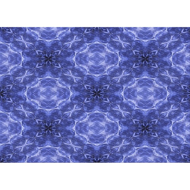 Ahgly Company Tapis Rectangulaire Lavable en Machine Intérieur Transitionnel Bleu Ciel, 7 Pieds x 9 Pieds