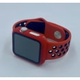 thumbnail image 4 of Correa para Apple Watch compatible con 42mm / 44mm + Case protector de pantalla con Cristal Templado. Estilo Sport, ideal para hacer ejercicio. Mamá Pulpo  Sport con case, 4 of 7
