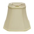 thumbnail image 1 of Slant Cut Corner Square Bell Softback Lampshade with Washer Fitter, Egg, 1 of 1