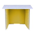 thumbnail image 3 of arctrm Desktop Soundproof Cover Lightweight Sturdy Vocal Booth Portable Vocal Absorbing Yellow 80cm, 3 of 10