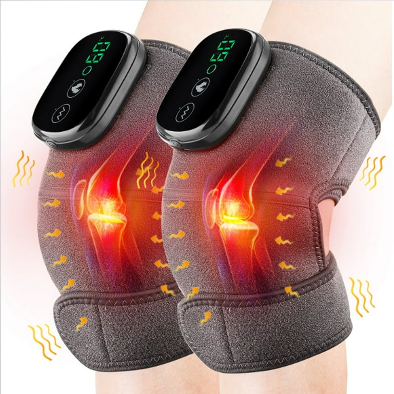 Electric Shoulder Massager Heating Vibration Massage Belt Thermal  Physiotherapy Brace Knee Arthritis Pain Relief Rechargeable - AliExpress