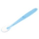 thumbnail image 1 of Mide La Temperatura para , Vajilla para Niños, Manijas Curvas Cómodas para Pequeñas, Lindo Accesorio - Azul perfke Cucharas de alimentación para niños, 1 of 8
