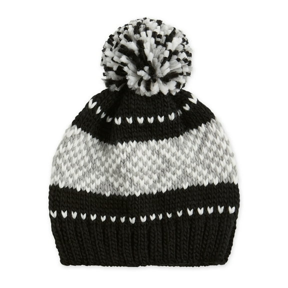 Hadley Wren Nordic Beanie, Black