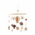 thumbnail image 1 of Adorno móvil para cuna de bebé, juguete sensorial, bola de fieltro, campanillas de viento, decoración colgante Estilo C, 1 of 9