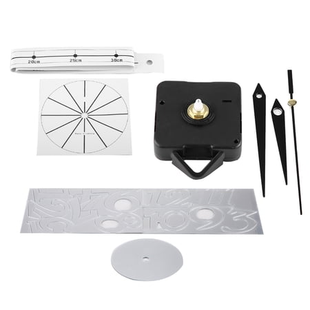 DIY Large 3D Modern Wall Clock, Frameless and Non-Ticking for Living Room - Sleek Silver Design