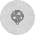 thumbnail image 1 of Ahgly Company Machine Washable Indoor Round Transitional Platinum Gray Area Rugs, 5' Round, 1 of 7