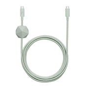 Native Union Desk Cable – USB Type C 8ft Ultra-Strong Non-Slip Fast Charging Cable (Sage)