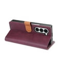 thumbnail image 4 of ELEHOLD Case for Samsung Galaxy Z Fold 5, Shockproof PU Leather Wallet Case with Credit Card Holder Kickstand,Winered, 4 of 6