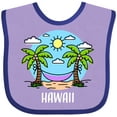 thumbnail image 3 of Inktastic Summer Vacation in Hawaii Boys or Girls Baby Bib, 3 of 4