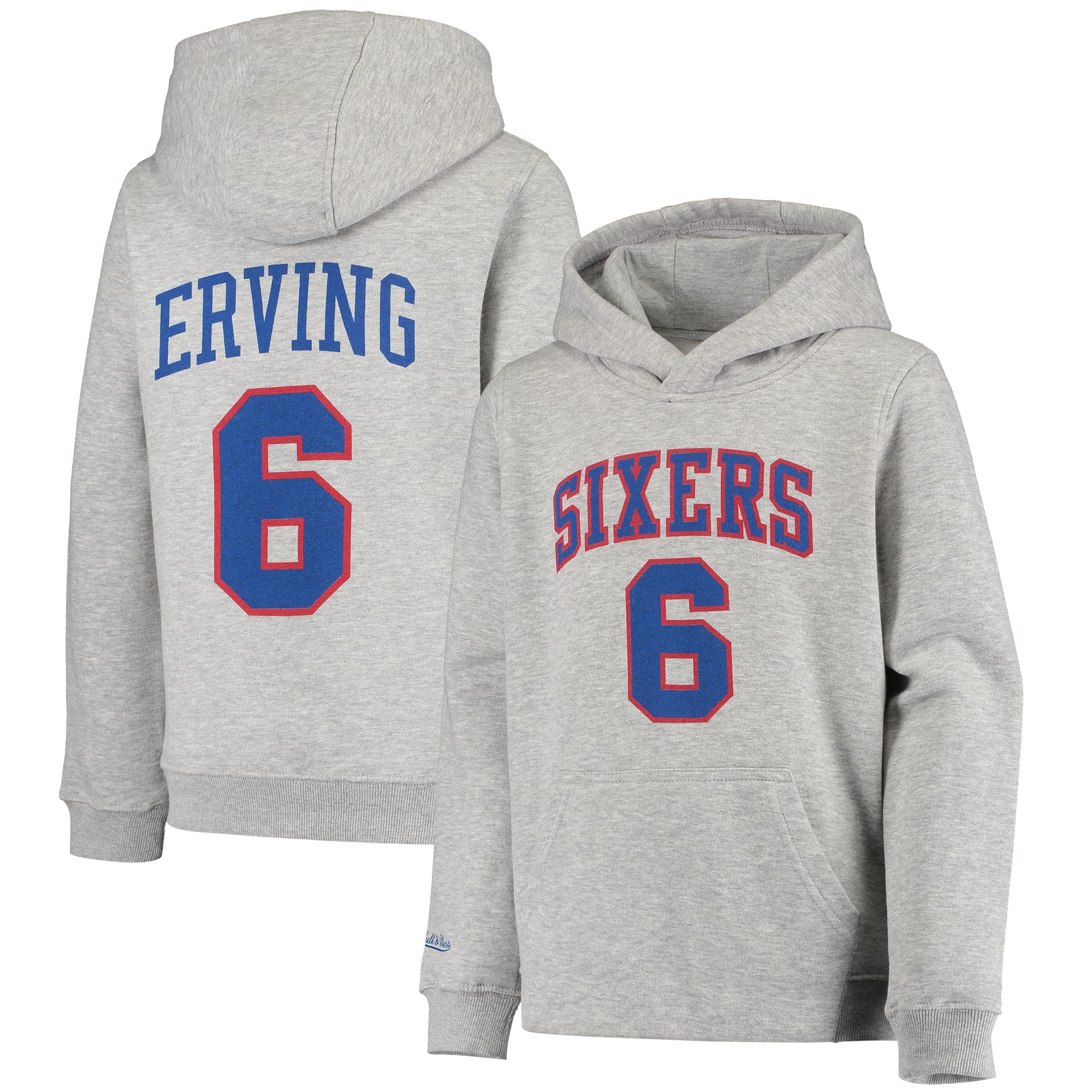 76ers grey hoodie