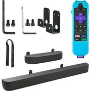 Soundbar Wall Mount Holder - Wall Mount Bracket for Roku bar,Roku Smart Soundbar, Mounted Beside
