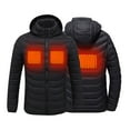 thumbnail image 4 of EGNMCR Jackets for Men Winter Men's Smart USB Abdominal Back Electric Heating Warm Down Cotton Jacket, 4 of 9