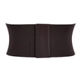 thumbnail image 3 of Grebrafan Womens Lace-up Cinch Tied Elastic Underbust Corset Belt US 3XL Brown, 3 of 7