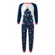thumbnail image 2 of Pijama navideño familiar con estampado de árbol, cuello redondo clásico a juego, estilo casual, ropa de vacaciones., 2 of 10