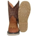 thumbnail image 3 of Men's Leather Square Toe Western Work Boot, 3 of 4