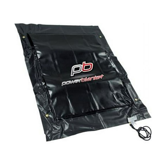 Powerblanket Xtreme EH0304G High Watt Density Ground Thawing Blanket - Epoxy Curing Blanket, 3' x 4' Heated Dimensions, 4' x 5' Finished Dimensions