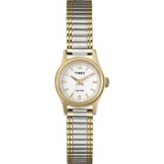 Two-Tone Expansion Stainless Steel White Dial Women's Watch T53822