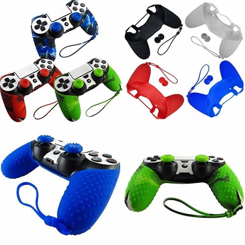 Opolski Étui de Protection en Silicone pour Manette Playstation PS4 Manette Joystick