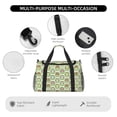 thumbnail image 4 of Fuzoiu Cute Chubby Frog Print Travel Duffle Bag,Carry On Tote Bags,Duffel Bag,Sport Gym Bag, Hospital Bag for Labor and Delivery, Overnight Bag,Luggage Bag, 4 of 7