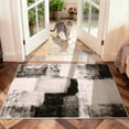 thumbnail image 3 of Bleum Cade Modern Abstract Area Rugs 2x3 Entryway Rug,Non Slip Washable Door Mat Outdoor Indoor Welcome Mat for Entrance,Brown, 3 of 11