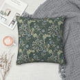 thumbnail image 2 of Vintage Victorian Classic Floral William Morris Greenery Forest Animals Pheasant Decorative Throw Pillow Covers 18x18 inch Pillowcase Aesthetic Cushion Cover for Home Decor Sofa Living Room, 2 of 5