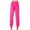 Hot Pink, variant on Timegard Yoga Pants for Women Crisscross Baggy Solid Color Workout Pants Casual Comfy Trousers for Dance