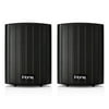 iHome Audio iHSI-W650BT-PR-BLK 6.5" Waterproof Mountable Outdoor Bluetooth Speakers - Pair (Black)