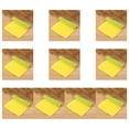 thumbnail image 1 of Naiovety Paño de cocina absorbente de doble capa, toalla de cocina de microfibra, aceite antiadherente, toalla de limpieza para el hogar, verde+amarillo 10piezas, 1 of 3