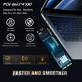 thumbnail image 3 of KINGDATA High-Speed PCIe NVMe SSD 256GB Upgrade for Your MacBook, Boost Performance and Storage Capacity Internal Solid State Drive for MacBook Air/Pro/iMac, 3 of 5