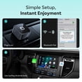 thumbnail image 4 of OTTOCAST MINI AIR 3-in-1 Wireless CarPlay Adapter, Wireless CarPlay & Android Auto Converter with iOS Screen Mirroring, Plug & Play for Factory Wired CarPlay Cars, 4 of 9