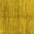 thumbnail image 1 of Ahgly Company Indoor Square Abstract Yellow Contemporary Area Rugs, 8' Square, 1 of 4
