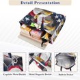 thumbnail image 3 of FORMRS Womens Corduroy Tote Bag Crossbody Shoulder Handbag with Pocket, American Eagle Pattern, 3 of 7