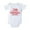 Red, variant on AOMPMSDX Girls Bodysuits Boys Girls Short Sleeve Valentine's Day Letter Print Romper Bodysuit For Children Clothes White 3 Months-6 Months