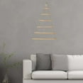 thumbnail image 2 of Christmas Tree Crafts Wall Hanging DIY Shabby Jute String Wooden Ladder Chic for Natural Wood, 2 of 7