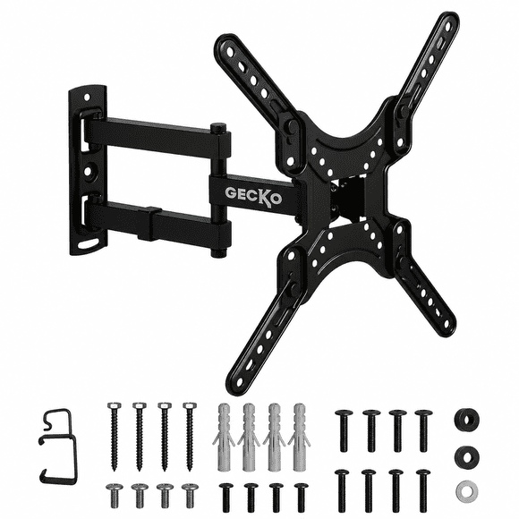 Soporte de TV Gecko 26-60 Pulgadas | Brazo Articulado, Fácil Instalación y Diseño Moderno