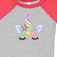 thumbnail image 4 of Inktastic Unicorn Face Girls Baby Bodysuit, 4 of 5