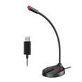 thumbnail image 3 of Miulika Microphone à Condensateur Mini USB/3,5 mm pour PC Ordinateur F12 Noir USB, 3 of 6