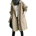thumbnail image 1 of Mujer Breaker Et Casual Bolsillos con botones sueltos Con capucha para exteriores Hola, 1 of 5