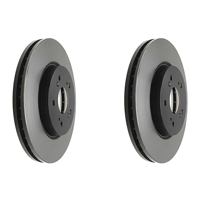 Set 2 Discos Ranurados DYNAMIK 2007 A 2008 Honda L4 2.4L Del