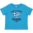 thumbnail image 3 of Inktastic Just a Little Greek Heritage Boys or Girls Baby T-Shirt, 3 of 5