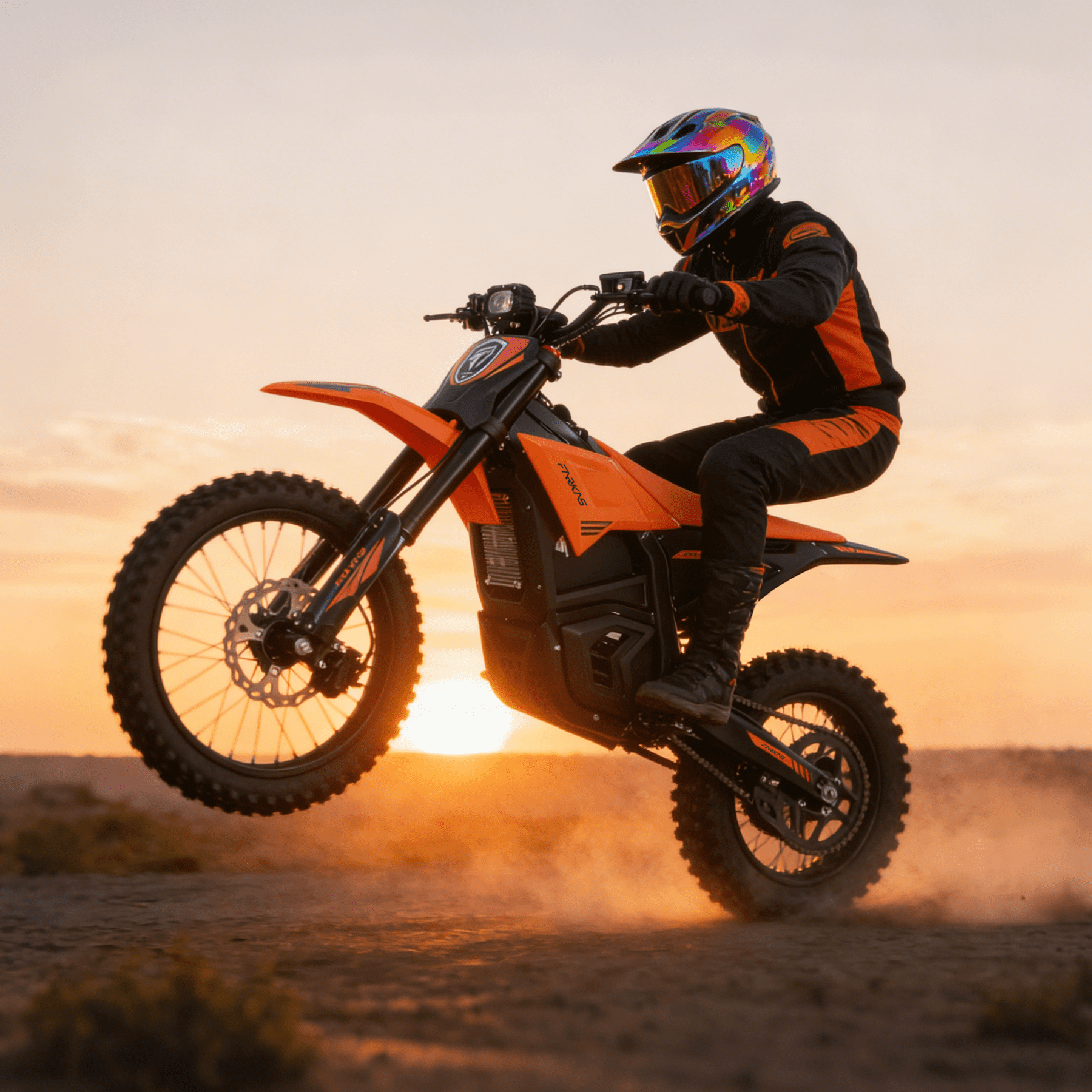 Electric Dirt Bike for Teens Adults, 2000W Peak, 48V 23Ah, 37MPH Top Speed, Up to 45 Miles, 14"/12" Tire Off-Road Ebike, Rear and Front Suspension System, Dual Hydraulic Disc Brakes, Age 13+