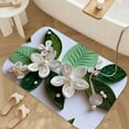thumbnail image 3 of 1pc Paper Quilling Flowers Absorbent Non-Slip Bathroom Thickened Flannel Rug Decor,Soft,Quick Drying,Suitable For Indoor/outdoor Use,Bathrooms,Bedrooms,Kitchens,Terrace,Laundry Rooms,16"x24", 3 of 9